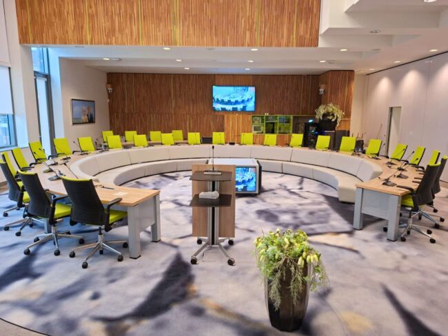 Nieuw Discussiesysteem RTG- & Raadzaal Gemeente Drechterland